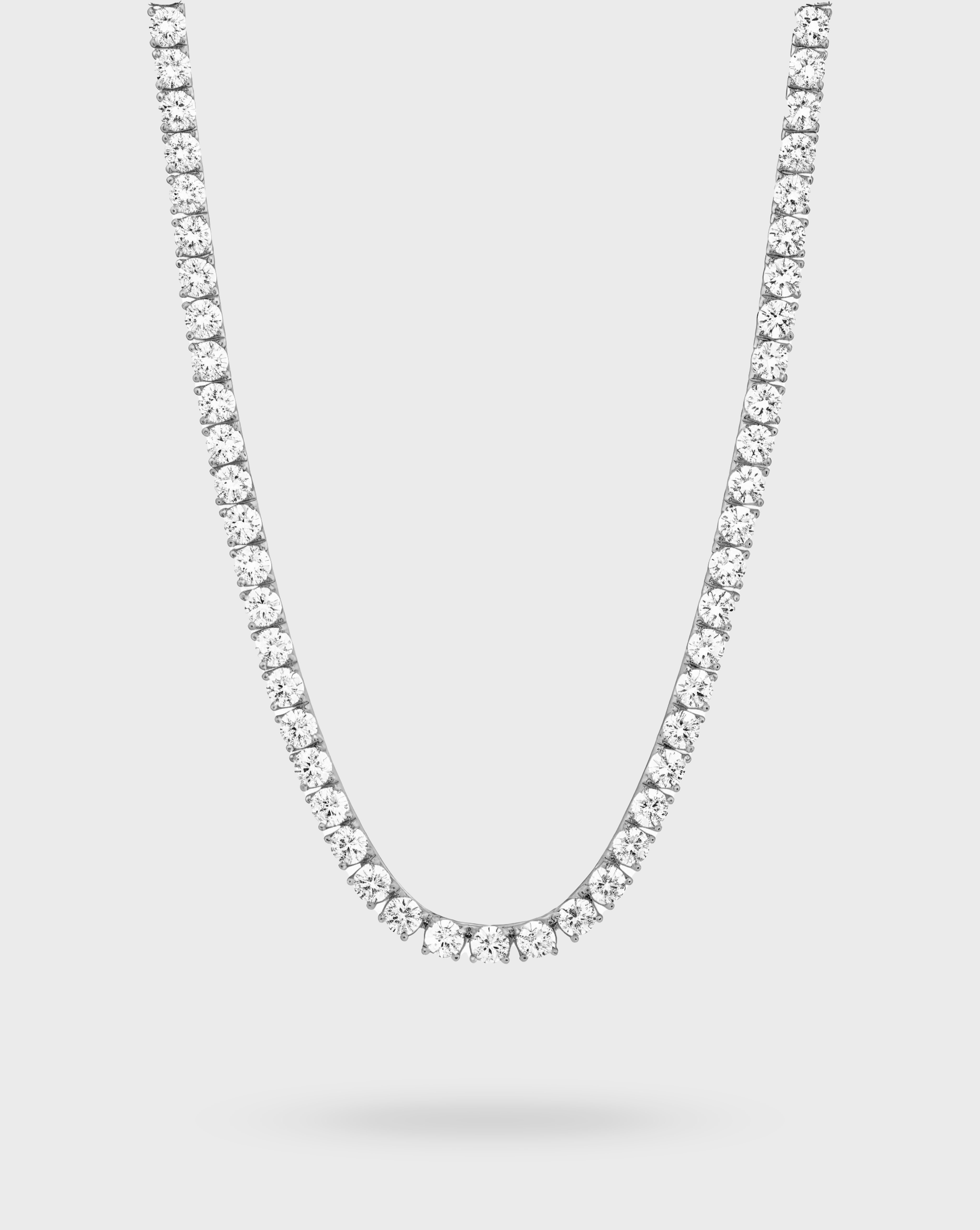 TENNIS CHAIN 3MM – WHITE GOLD