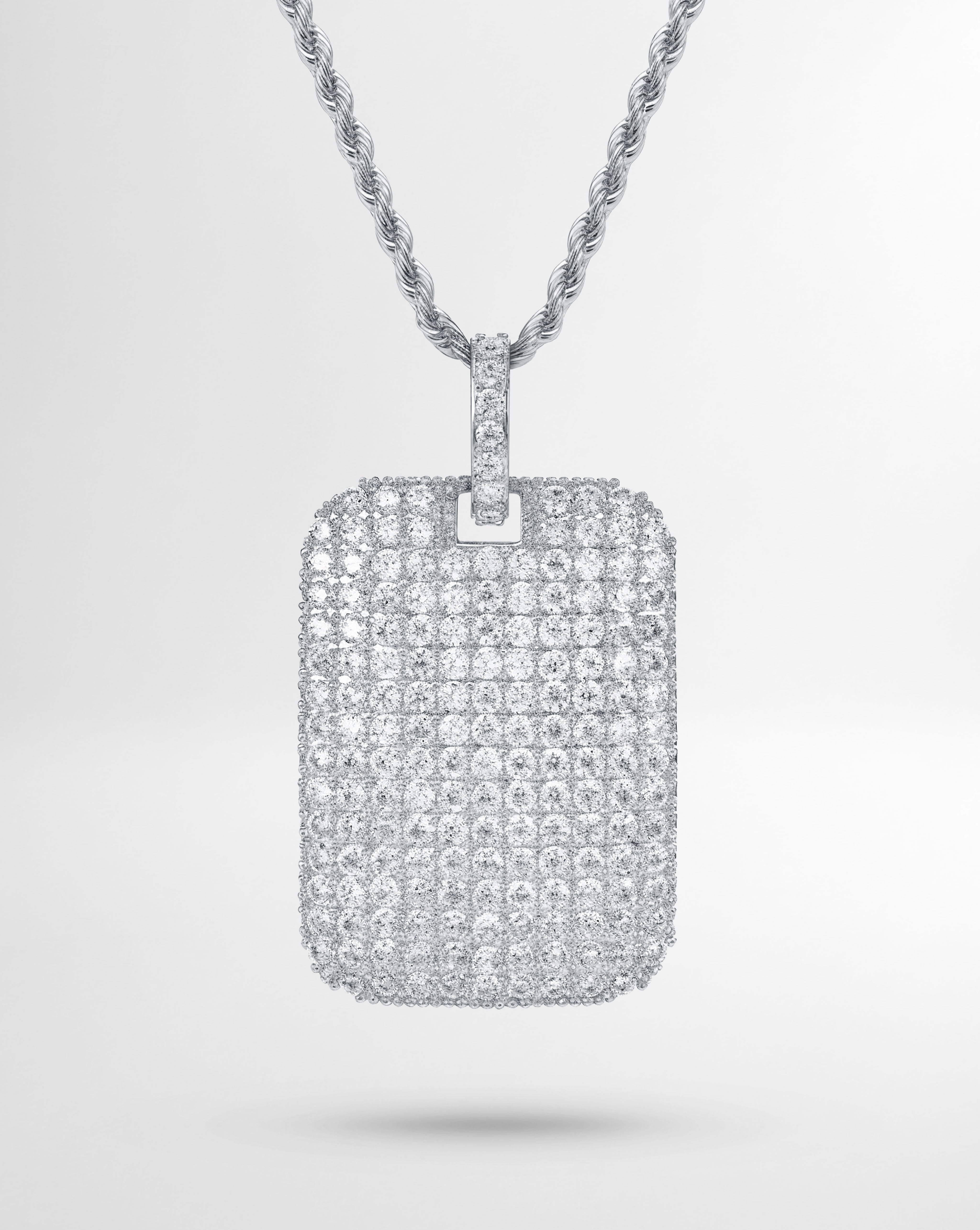 ICED TAG PENDANT