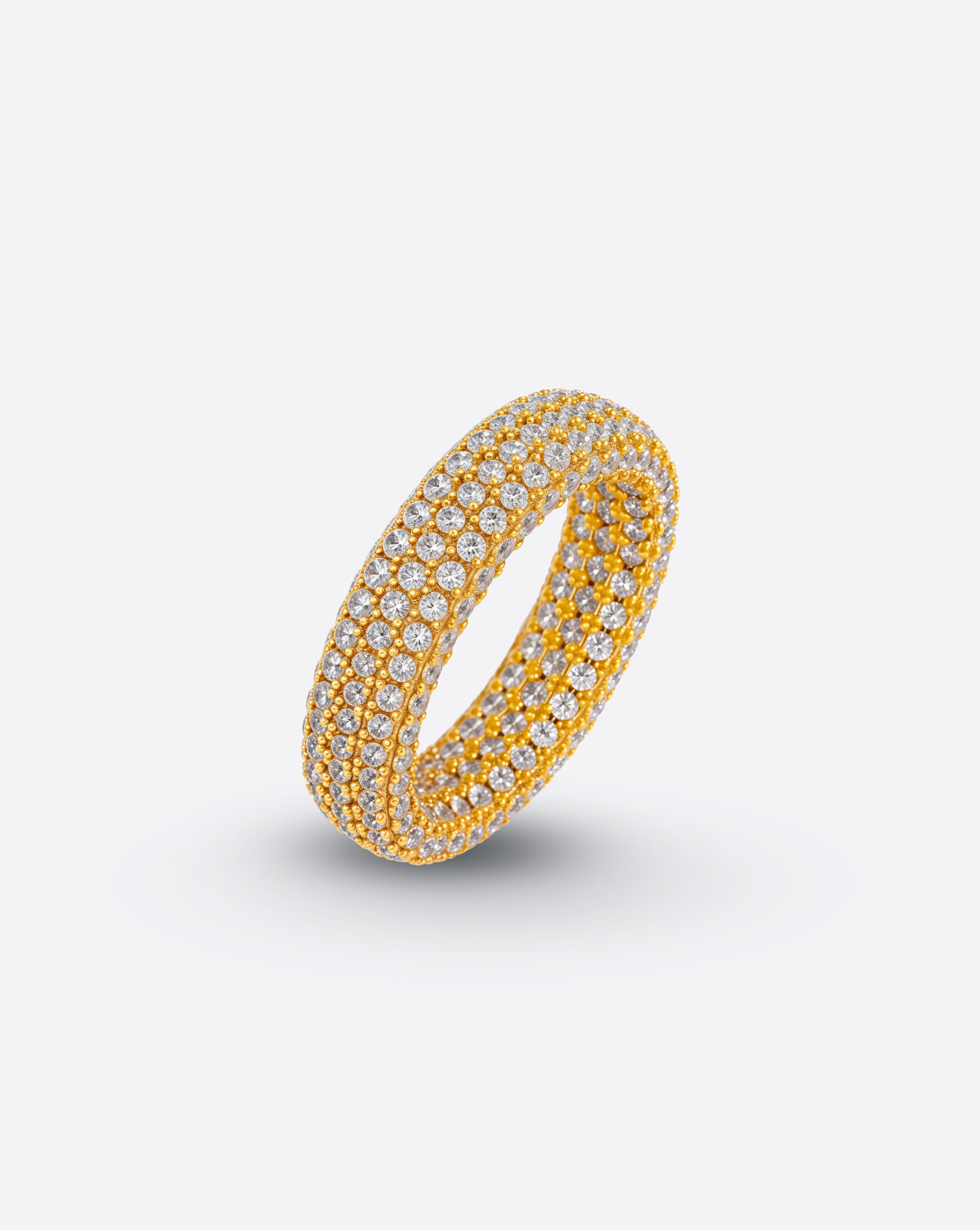 ICE DRIPPED RING – GOLD