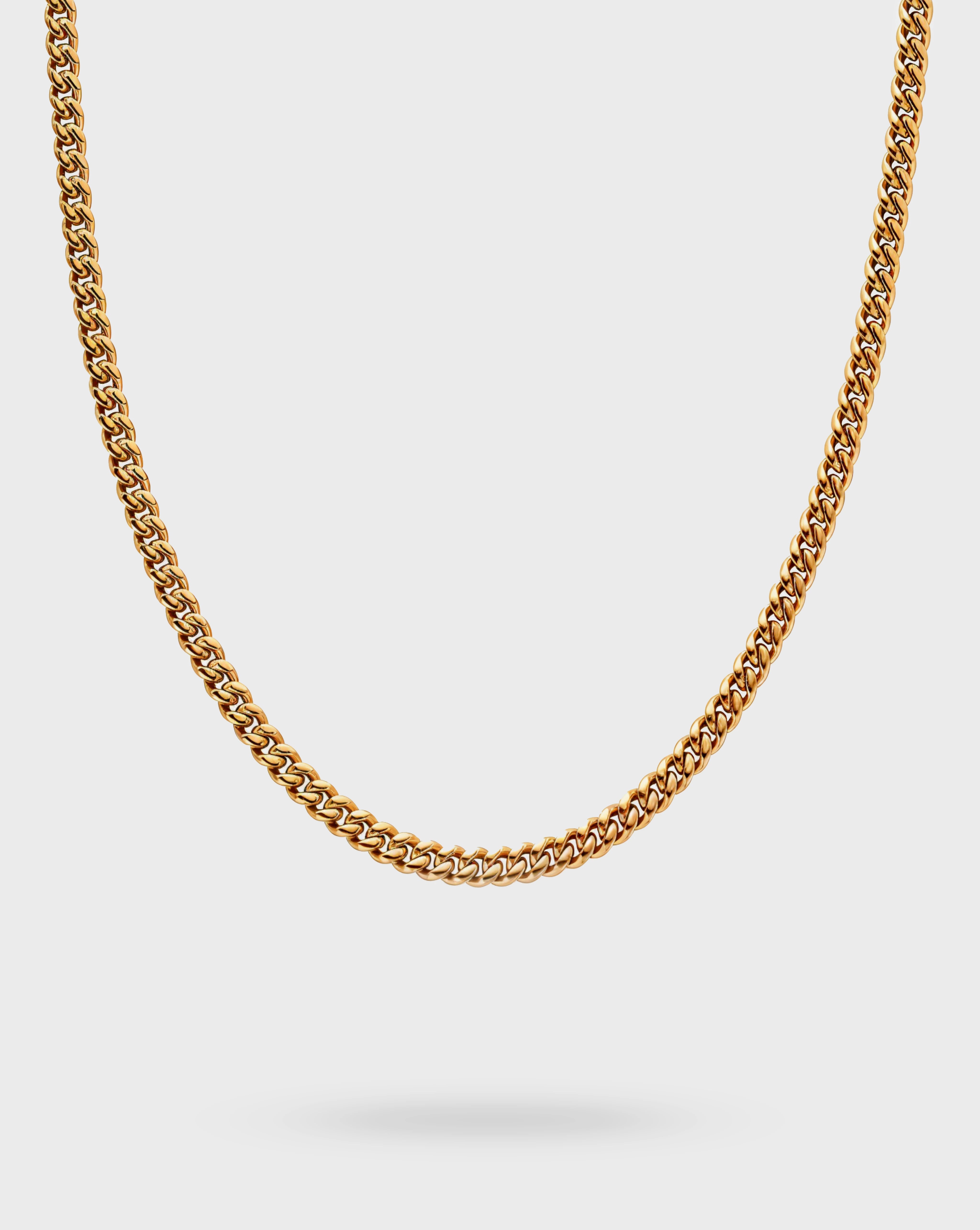 CUBAN CHAIN 5MM – GOLD
