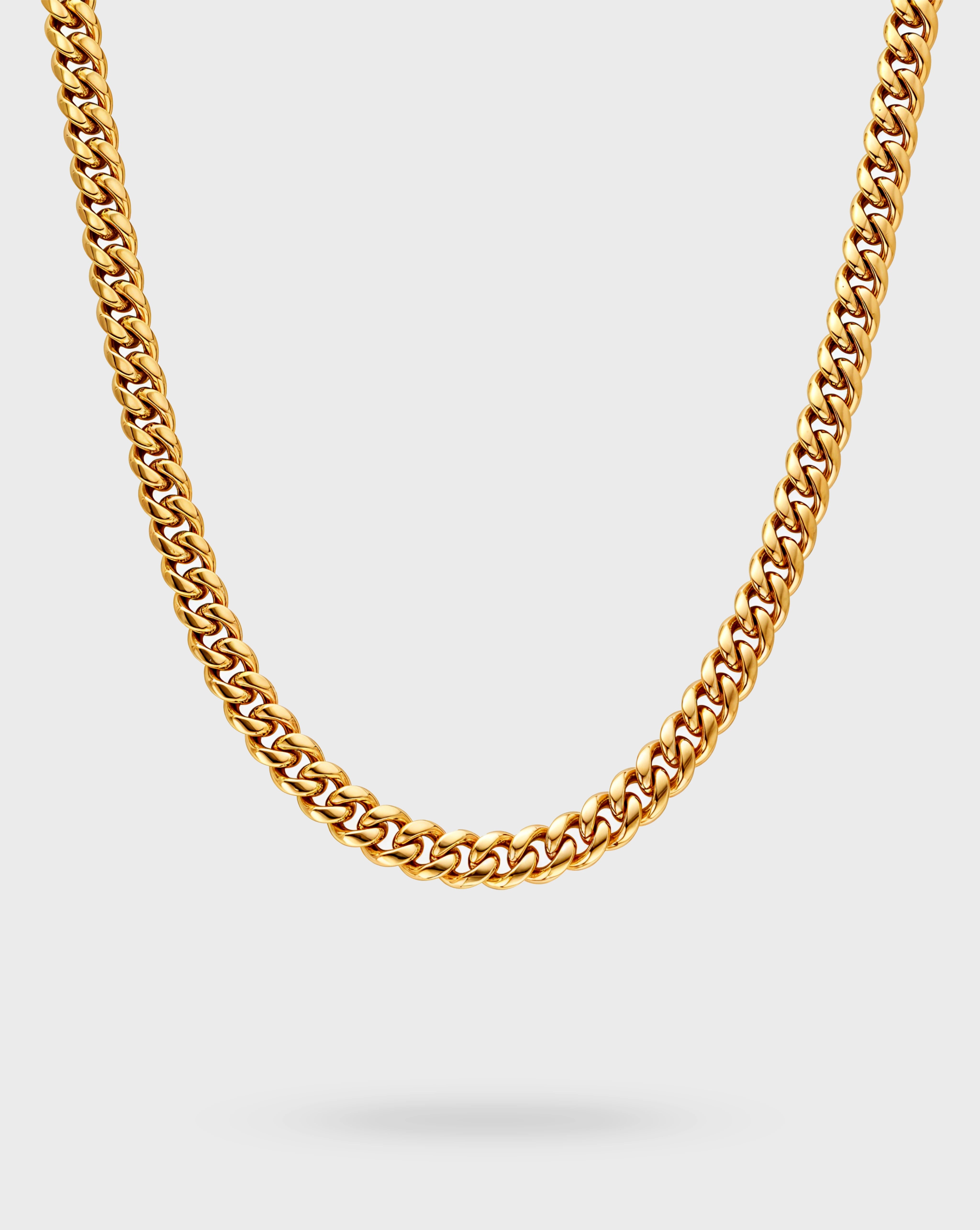 CUBAN CHAIN 8MM – GOLD