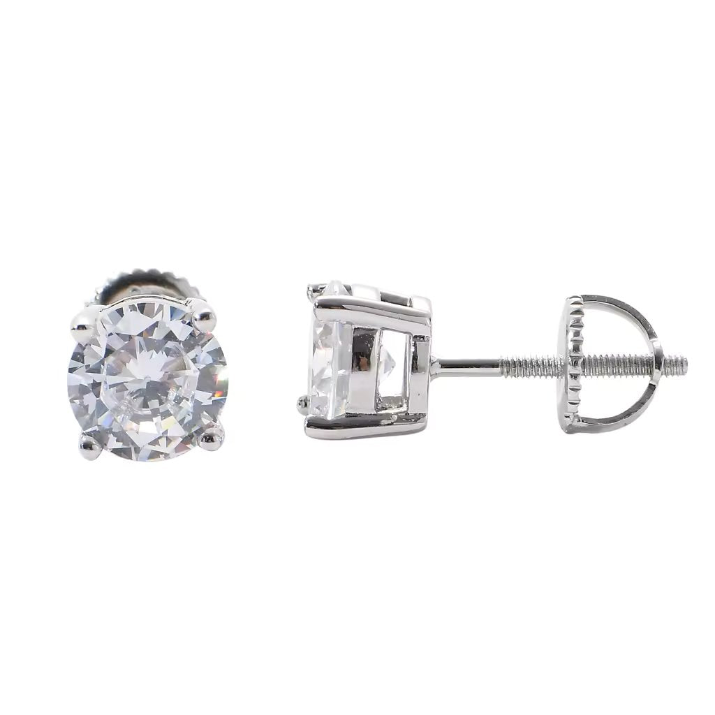 ICED ROUNDED STUDS - 3 MM