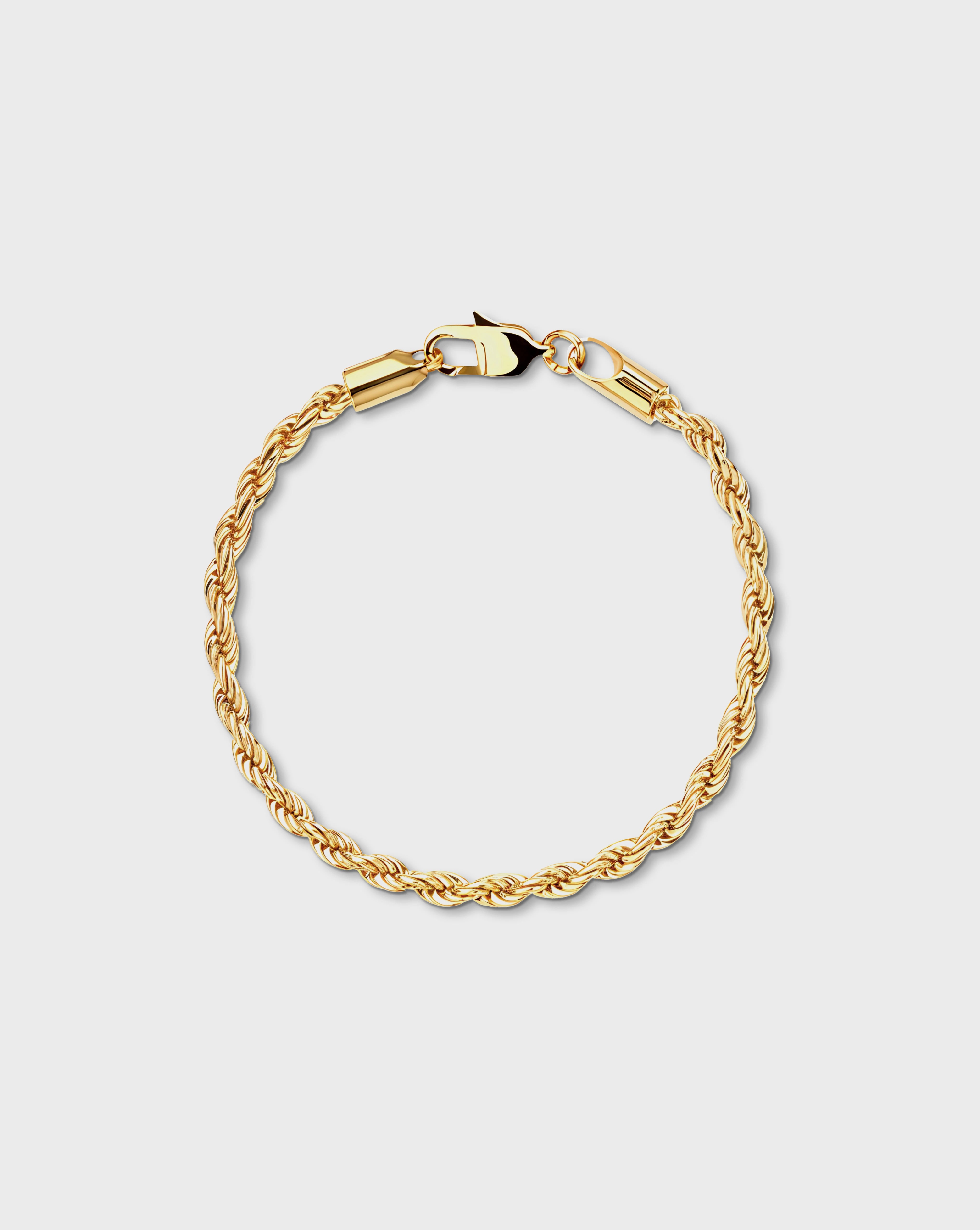 ROPE BRACELET 3MM – GOLD